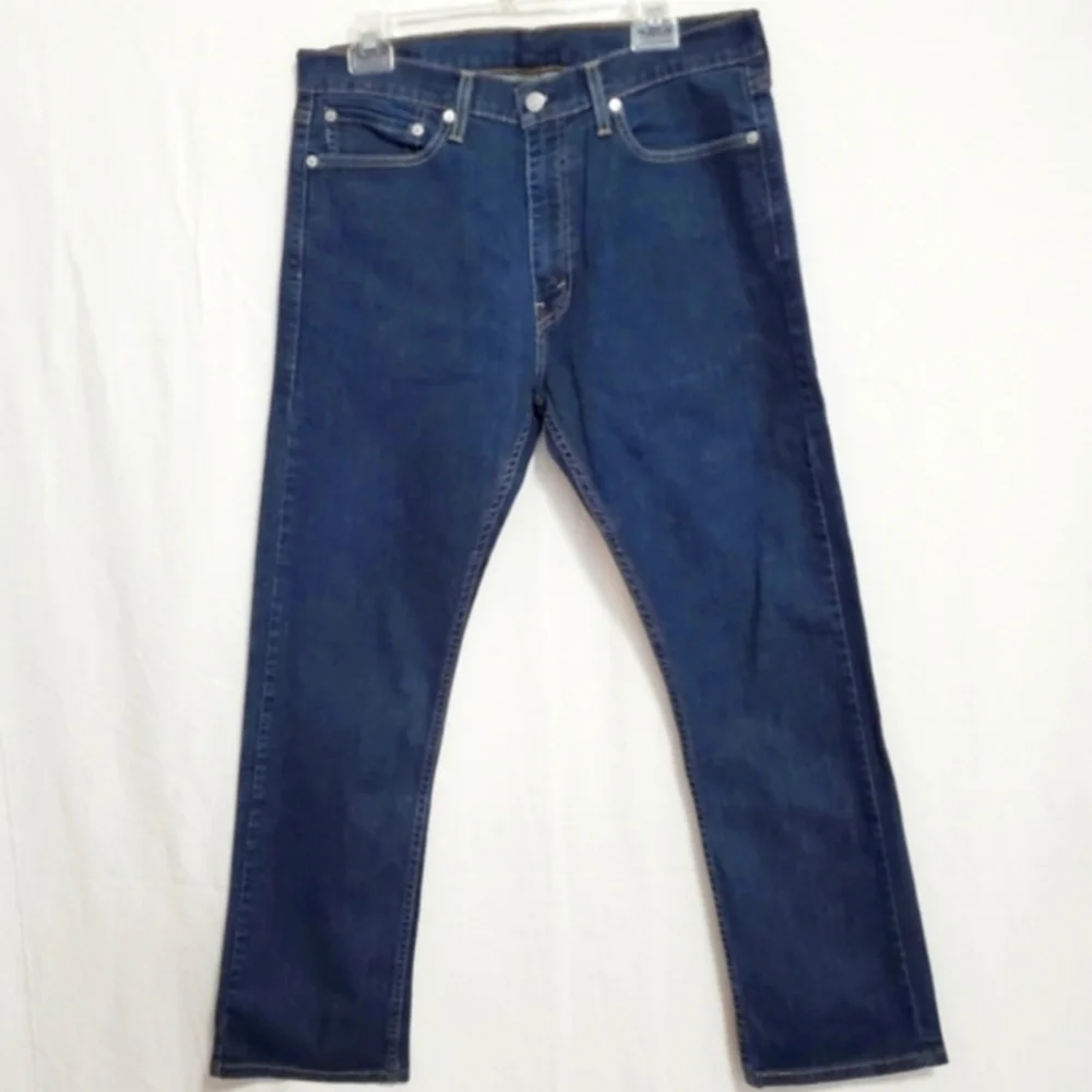 Levi's 513 Slim Straight Jeans Mens 34 Waist